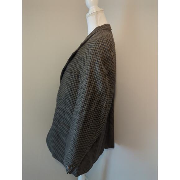 Vintage Burberrys wool houndstooth heritage academia blazer - Picture 7 of 13